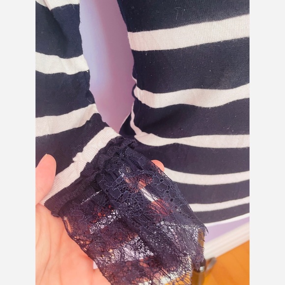 Anthropologie Intimissimi nautical striped sweater - Picture 5 of 5